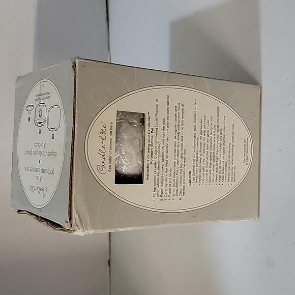 Candle-lite, 3 PC. Potpourri simmer pot, New old stock. - Picture 4 of 4